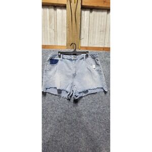 Time & Tru 4" Blue Jean Cutoff‎ Shorts Size 20